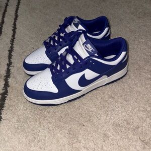 Nike Blue and white sneakers